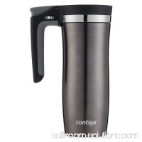 Contigo Handled AUTOSEAL Vacuum-Insulated Stainless Steel Travel Mug with Easy-Clean Lid, 16 oz., Spiced Wine   567425257